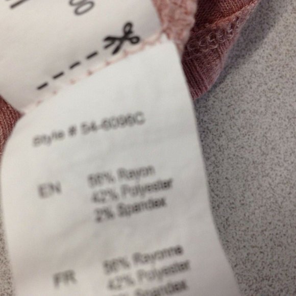 Urban Heritage Women's Fitted Cropped Sleeveless Top Size Medium Rayon Blend - Picture 6 of 6